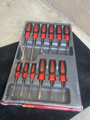 For SNAP ON TOOLS SGDXW120BR RED 12pc Soft Grip Combination