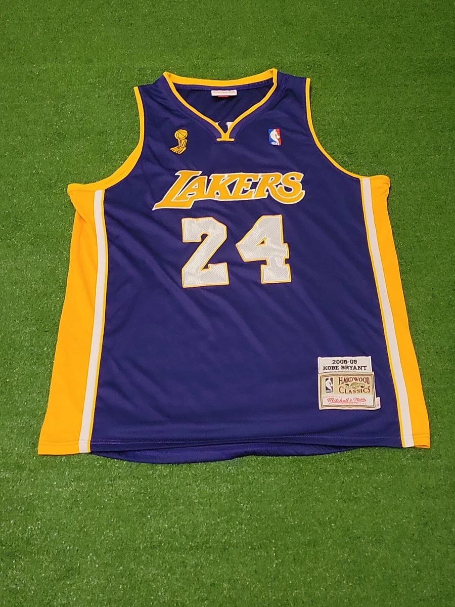 Kobe Bryant Los Angeles Lakers Autographed Red Mitchell & Ness