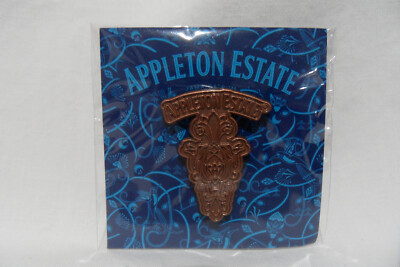 Appleton Estate Jamaica Rum enamel lapel pin