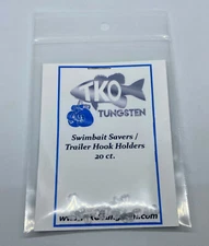 TKO Tungsten Swimbait Savers / Trailer hook keepers 10 pack w/ FREE SHIPPING!