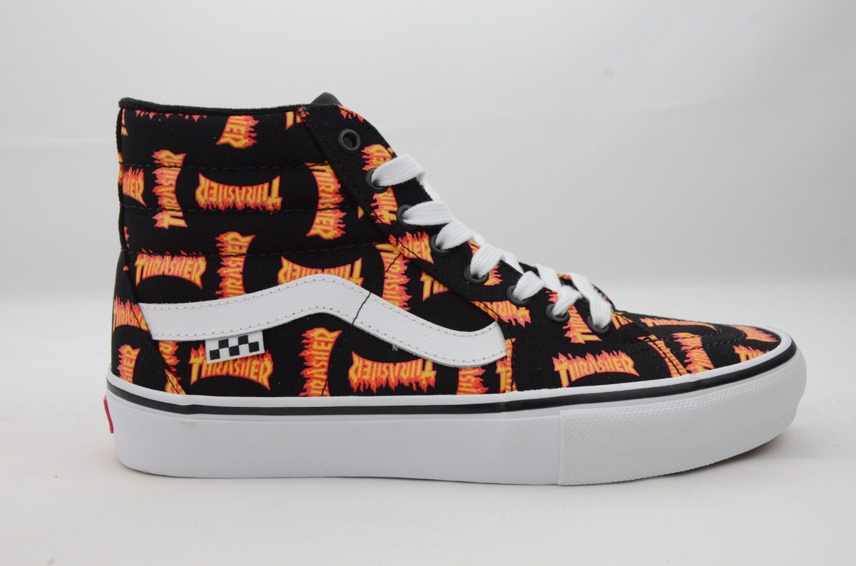 ⭐️激レア⭐️THRASHAR sk8-Hi Vans Sk8-Hi Thrasher Men's - VN0A347TOTE - US