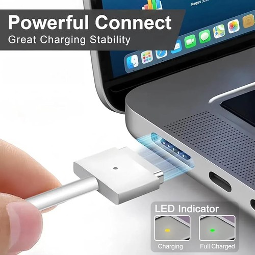 85W MagSafe 2 Charger For MacBook Pro 13" 15" 17" A1398 A1466 A1502 A1425 A1465 - Picture 8 of 16