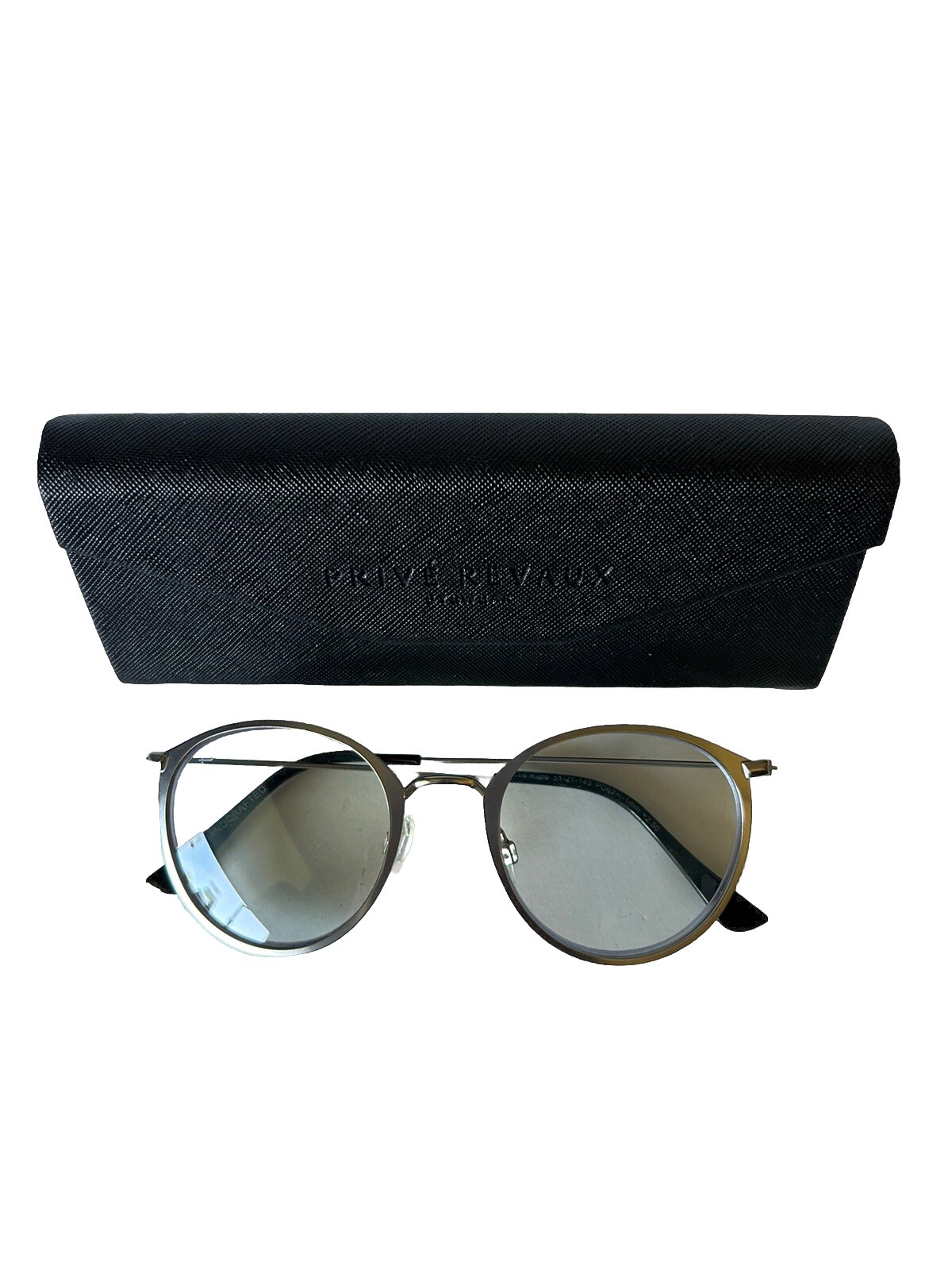 Silver Light Blocking Computer Glasses Prive Reveaux, The Rand, 51-21-145