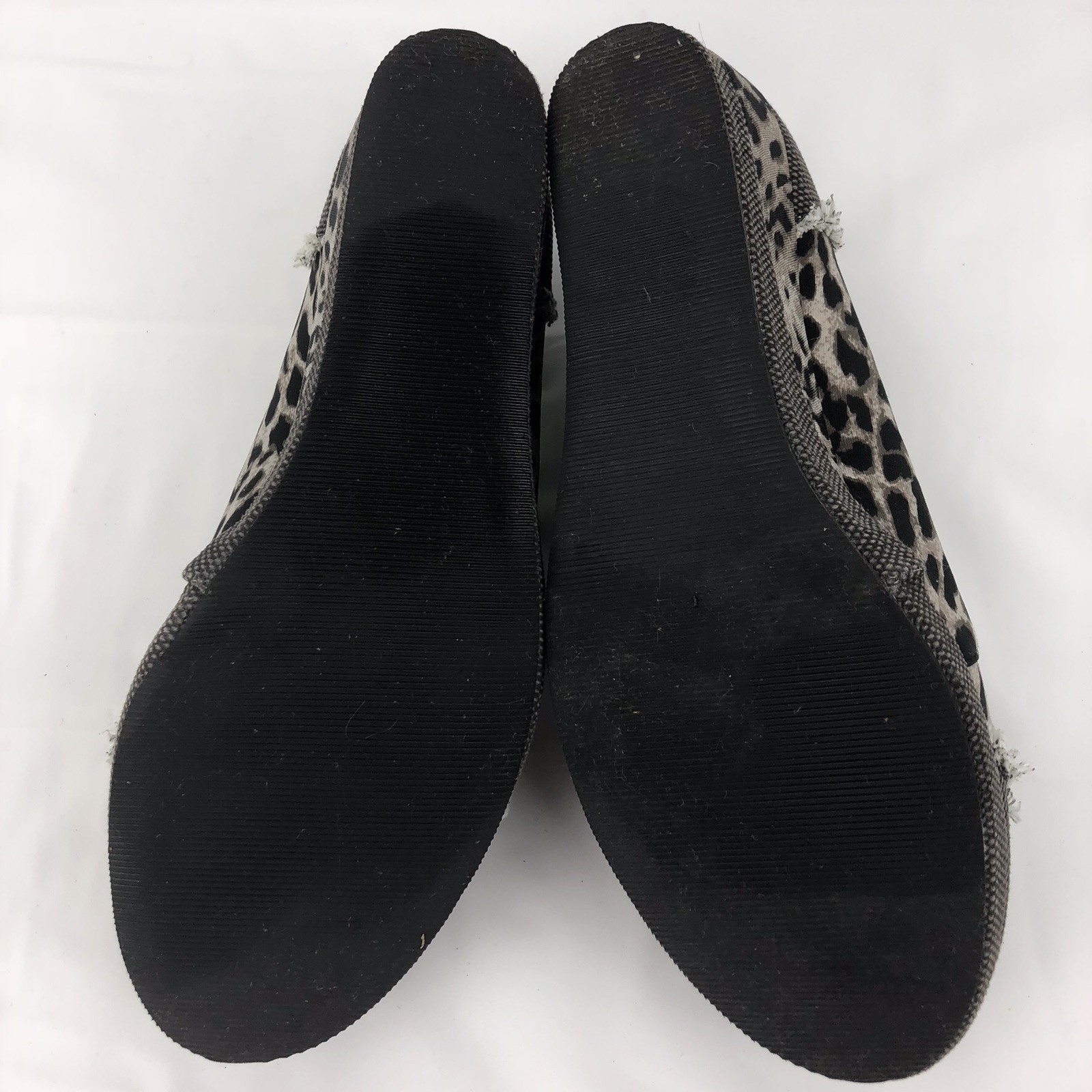 Volatile Leopard Platform Wedge Round Toe Fringe … - image 10