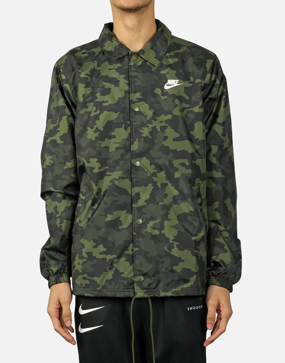 Nike swoosh cheap camo jacket