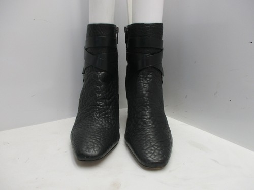 Vince Camuto Sestina Black Leather Zip 