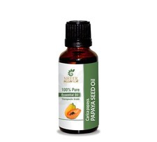 Papaya Seed Essential Oil- Carica papaya -100 Pure Undiluted Uncut o 5ML-1000ML