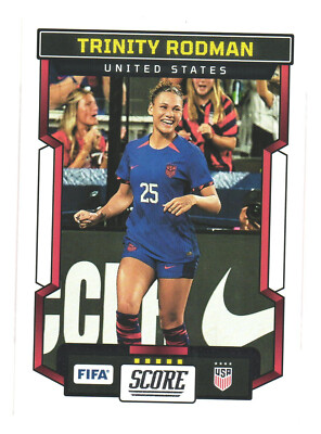2023-24 Panini SCORE FIFA Soccer United States USA Trinity Rodman