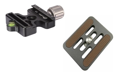 Leofoto DC-50 + BPL-50N Quick Release Clamp Compatible ARCA / Manfrotto RC2