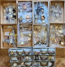 Wholesale Lot of 120 Japan quartz watch Men Women Geneva MN, And More