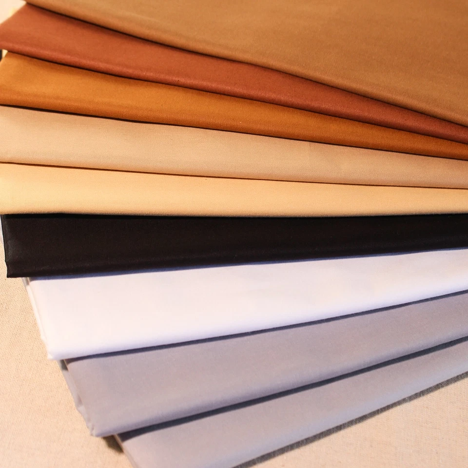 100 Solid Charm Squares Cotton Quilting Fabric Patchwork Bundle Sewing Craft DIY - Image 3 of 4