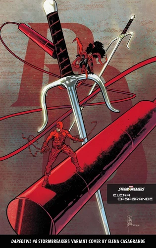 Daredevil #8 Casagrande Stormbreakers Var Marvel Prh Comic Book 2023