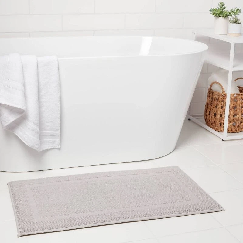 Threshold performance textured bath towel sale