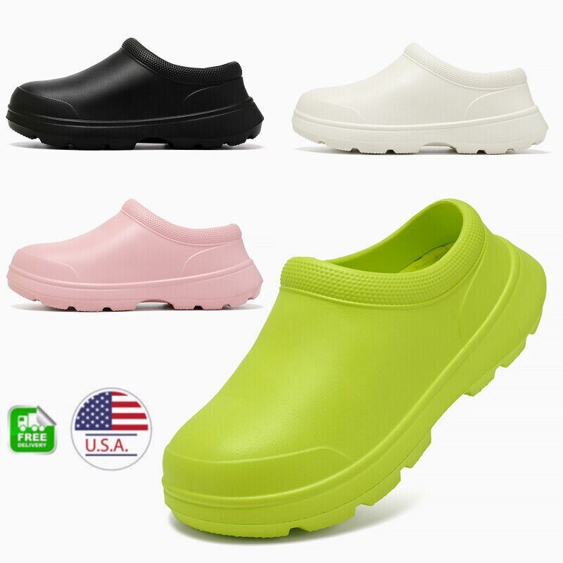 Zapatos de chef para hombre impermeables botas de trabajo para mujer cocina zapatos de jardín resistentes al aceite