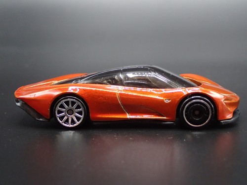 2020 20 MCLAREN Speedtail Súper Coche Naranja 1:64 Escala Diorama Metal Modelo - Imagen 3 de 7
