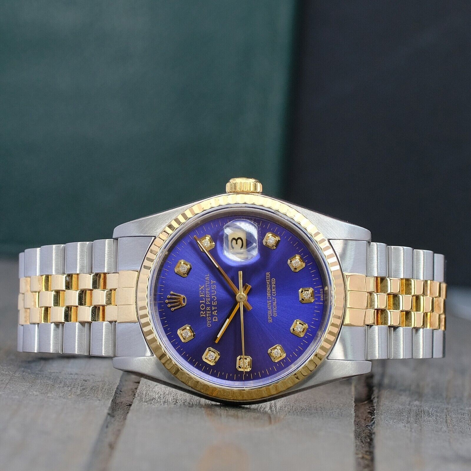 Rolex Datejust 18K Gold Steel His & Her Watch 36mm Mens 26mm Ladies 16233 69173 image 10