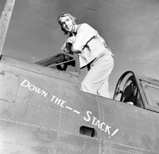 WW2 WWII Photo From Battle of Midway 1942 World War Two US Navy  / US091