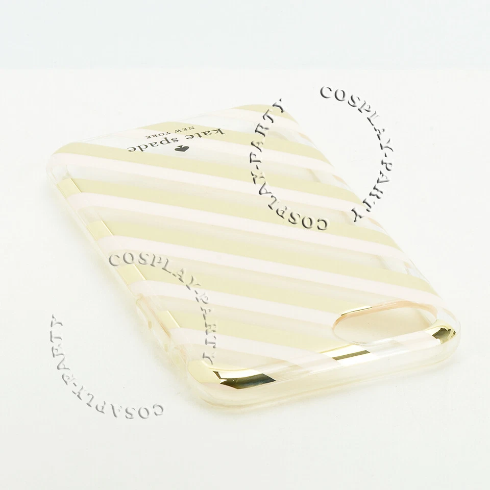 Kate Spade iPhone SE 2020 & iPhone 7 & iPhone 8 Case - Diagonal Stripe Blush - Image 4 of 4