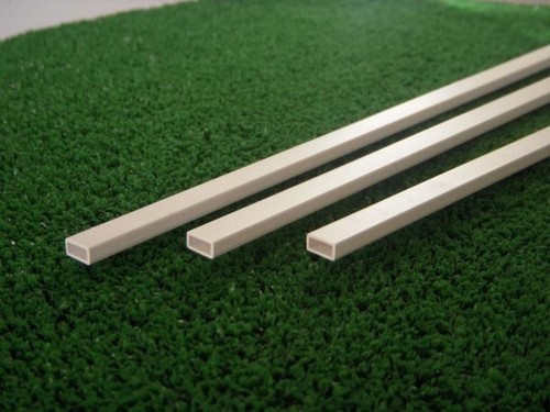 Profilé En Styrène Rond Et Creux 1x2mm - Blanc, Pour Modélisme Et Bricolage (Artisan32)