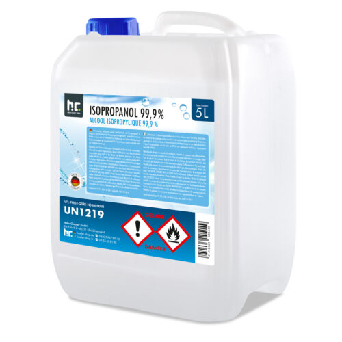 5 Liter Isopropanol 99,9% 2-Propanol Isopropylalkohol IPA Reiniger Entfetter - Bild 1 von 1