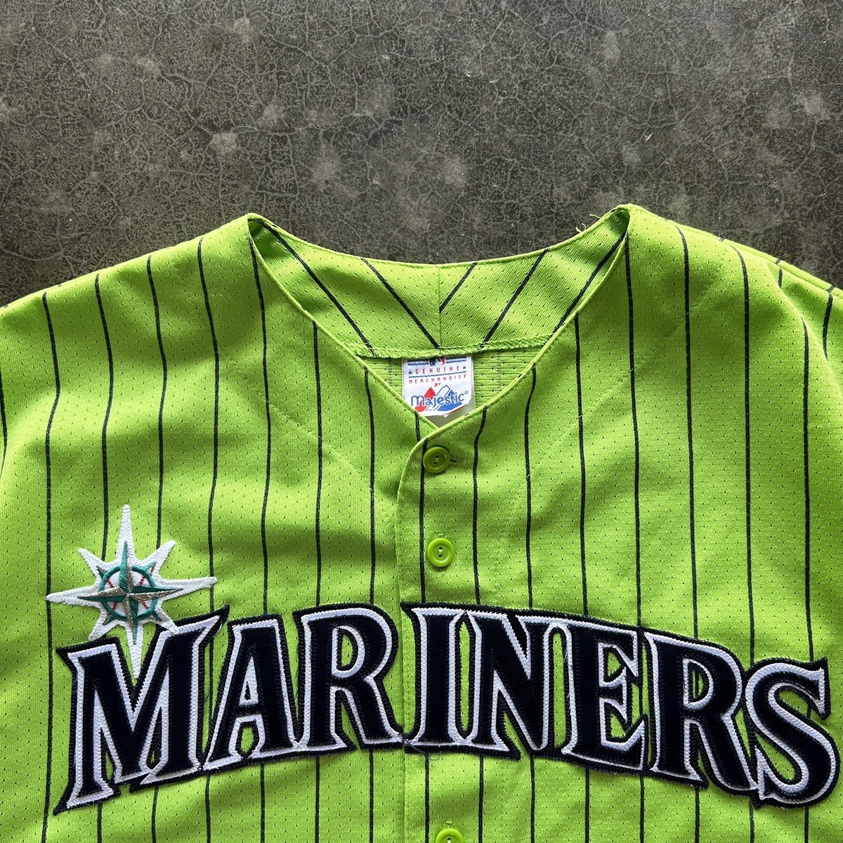 Starter PETTITTE 46 XXL ネイビー ユニフォーム Starter Offical Jersey White W/ Blue Lettering #07 Jersey Sz