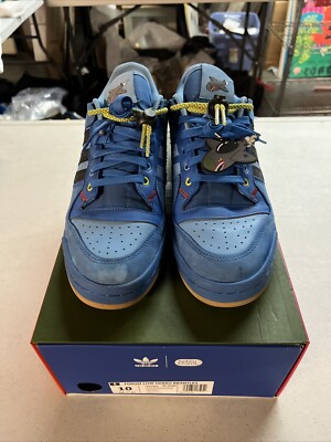 ADIDAS Forum Low Hebru Brantley Shoe US 10 Blue GZ4403 | eBay