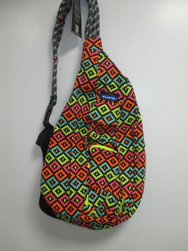 Kavu Rope Sling Bag Neon Montage Bag 