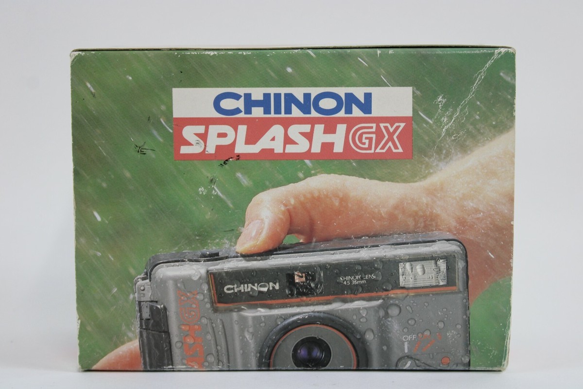 Chinon Splash GX Point & Shoot Weather Proof 35mm Film Camera
