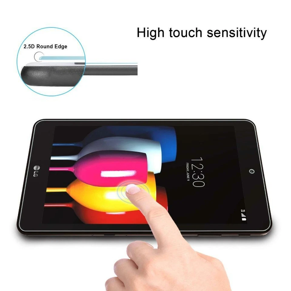 Tablet 9H Premium Tempered Glass Screen Protector Cover Film Guard For LG G PAD - Image 4 of 4