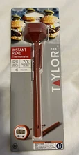 Taylor 9840 5" Stem Digital Pocket Thermometer, -40 Degrees To 302 Degrees F