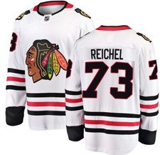 NEU Lukas Reichel Chicago Blackhawks Hockey 2025 Season Herren NHL Trikot