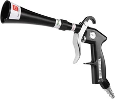 Tornado Air Blow Gun for Car Detailing - High Pressure Dry Cleaning Gun with Bra