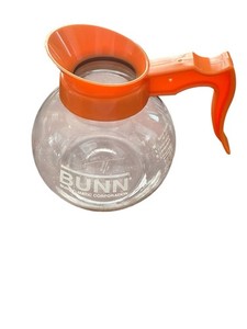12 Cup Commercial Coffee Pots/Carafes for BUNN - Decaf (Orange)