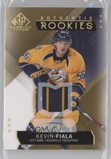 2015-16 SP Game-Used Spectrum Gold Prime Jersey /99 Kevin Fiala #198 2d8