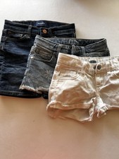 OLD NAVY, ART CLASS Girls Kids Size 6-7 Denim Shorts Lot Set of 3