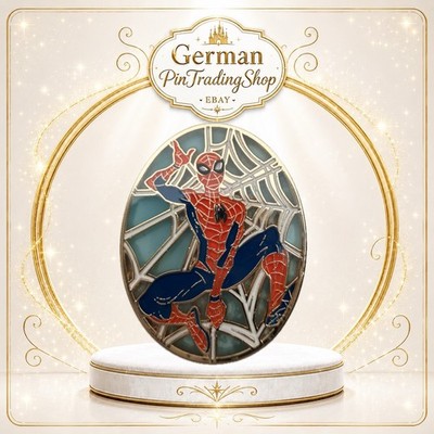 Loungefly Upside Down Spiderman Stained Glass Blind Box Pin Web E0 Marvel Comics