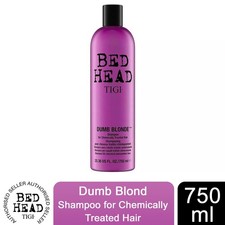 Bed Head by Tigi Dumb Blonde Shampoo for Blonde Hair Damage Protection, 750ml