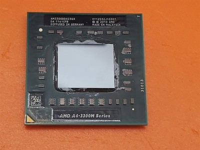       CPU Processor AMD A4-3300M AM3300DDX23GX 1.9GHz Socket FS1