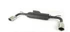 For VW Golf 8 1.5 TSI 110kW Double Exhaust Kit 100 mm Approved Without Diffuser