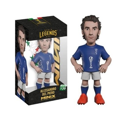 Minix Sports Soccer Legends Italy Alessandro Del Piero Vinyl Figure New
