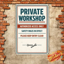 No Parking Pre Drilled Metal Sign Weatherproof Aluminum Outdoor 8x12