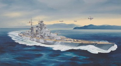 1/350 Trumpeter German DKM H Class Battleship