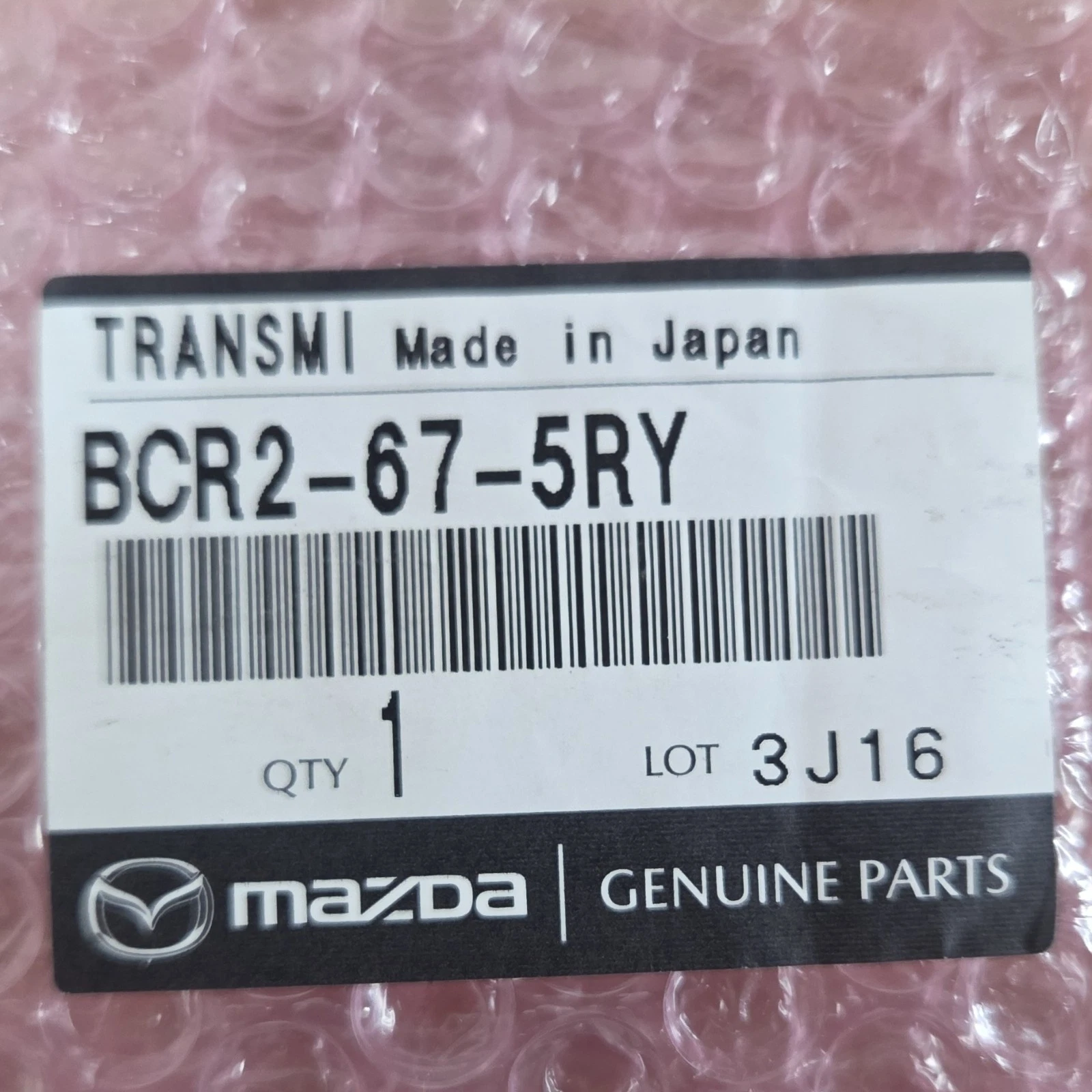 Mazda Genuine Mazda3 Key Remote Transmitter BCR2-67-5RY *NEW* 2010-2013 image 3