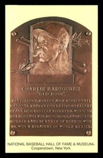 1964-Date Hall of Fame Plaque #247 Old Hoss Radbourn   NM+ J3452124