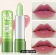 Aloe Vera Colour-Changing Lipstick - Moisturising, Long-Lasting