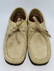 Clarks Wallabee Shoes Womens 8m Tan Suede Lace Up Mocassins — photo 1