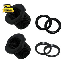 2 Pcs 1/2 X 28 to 5/8 X 24 Thread Adapters with Washers Replacement ⭐️⭐️⭐️⭐️⭐️