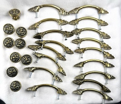 Amerock Pulls Fruit Natural Elegance 17 Arch Drawer Handle Burnished Brass 1332