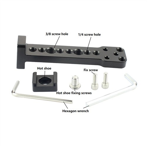 New Extension Arm Mounting Plate Bracket Camera Accessories For DJI Ronin S - Foto 8 di 10