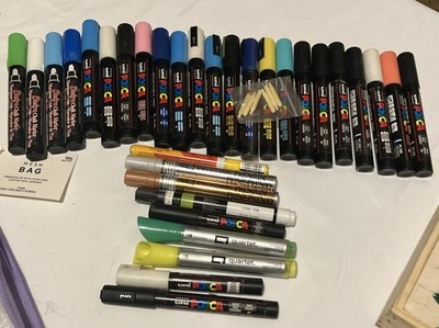Posca Paint Pens Lot New & Used